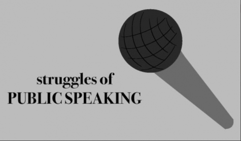 Students and teachers alike discuss the struggles of public speaking and give advice to improve 