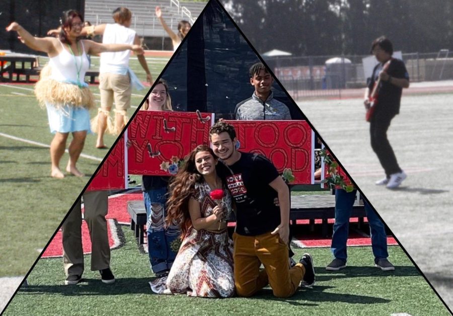 Senior Rally: promposals, sick dance moves, and guitars rock the stands
