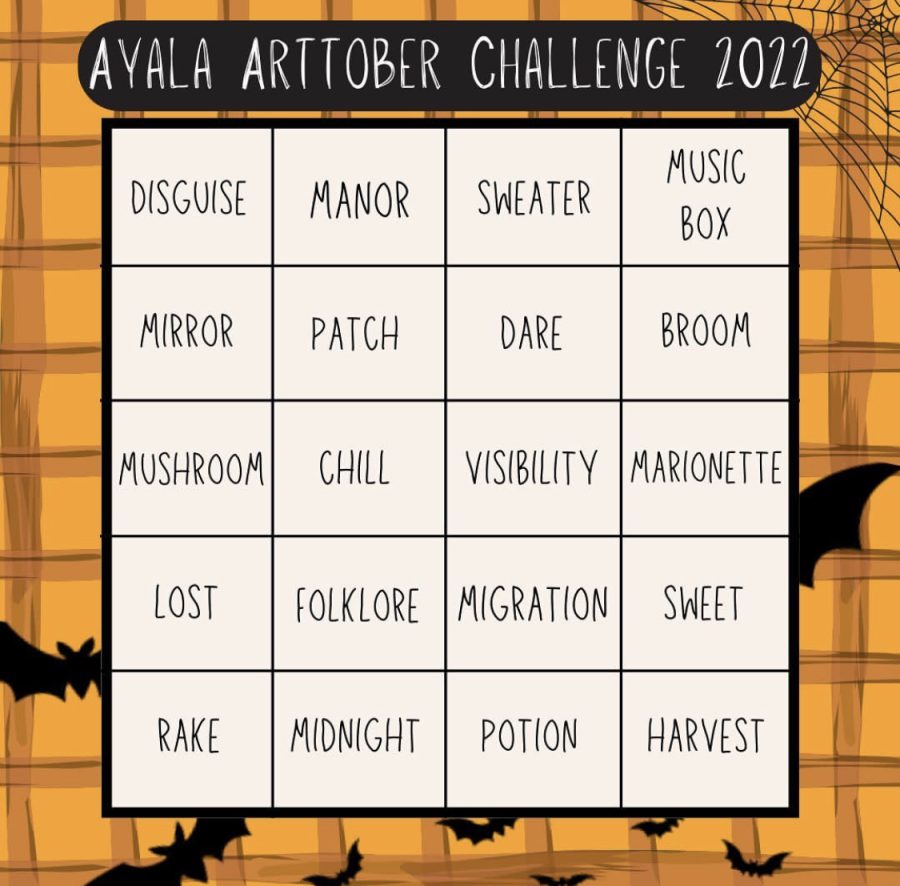 Prompts for Ayala Arttober 2022