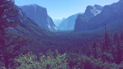 Graduation season is the perfect time for newly-grads to take the world by storm and explore and travel before college. Pictured above are Yosemites famous Half Dome and El Capitan natural wonders. 