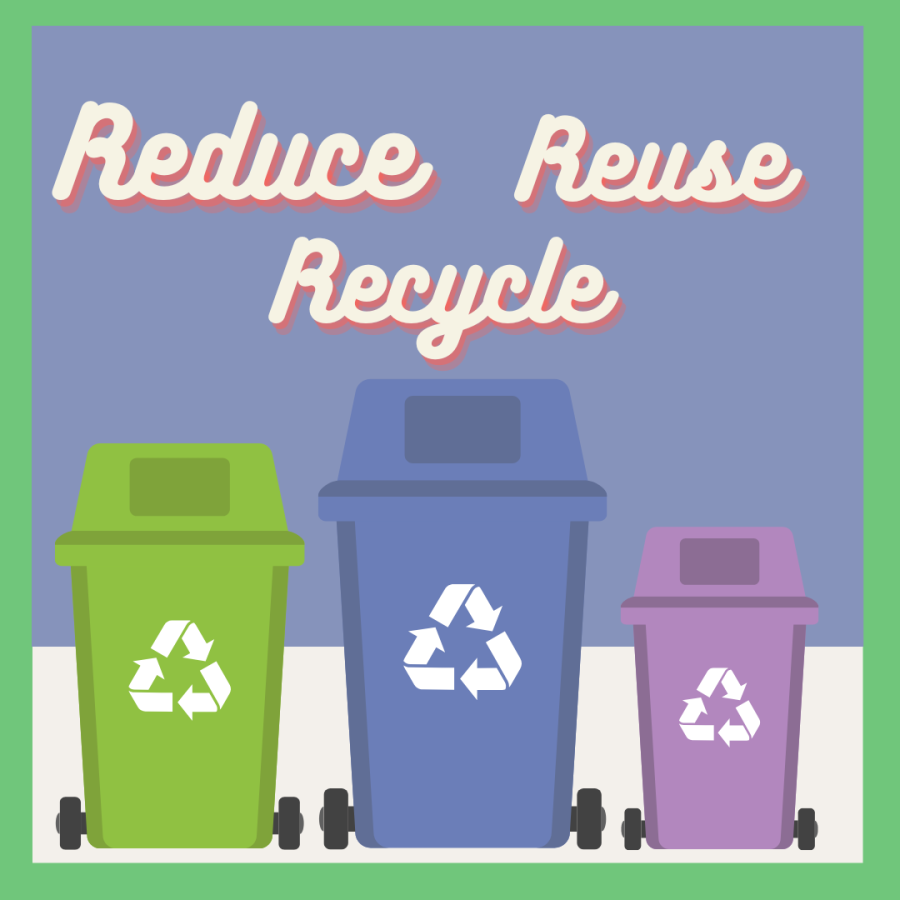 reduce, recycle, reuse