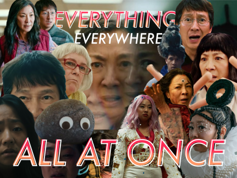 Everything Everywhere All At Once featuring the Quan family and references found in the movie.