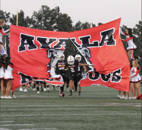 Backed with the support of almost one thousand students and parents, Ayala fought hard to protect their trophy for the sixth straight year on Battle for the Bone. As players stormed the field, roars from the stands shook the field and the freshly painted turf.
