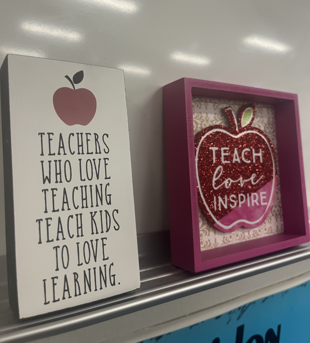 Since high school students have finished their elementary school education, giving gifts to teachers has been on the decline. Because of this, students start to struggle about how they can make their teachers feel appreciated. “I dont think that [students are] purposely not appreciating [their teachers]. [Teacher appreciation is] not necessarily something thats said or known, Mrs. Pezzolla said. 