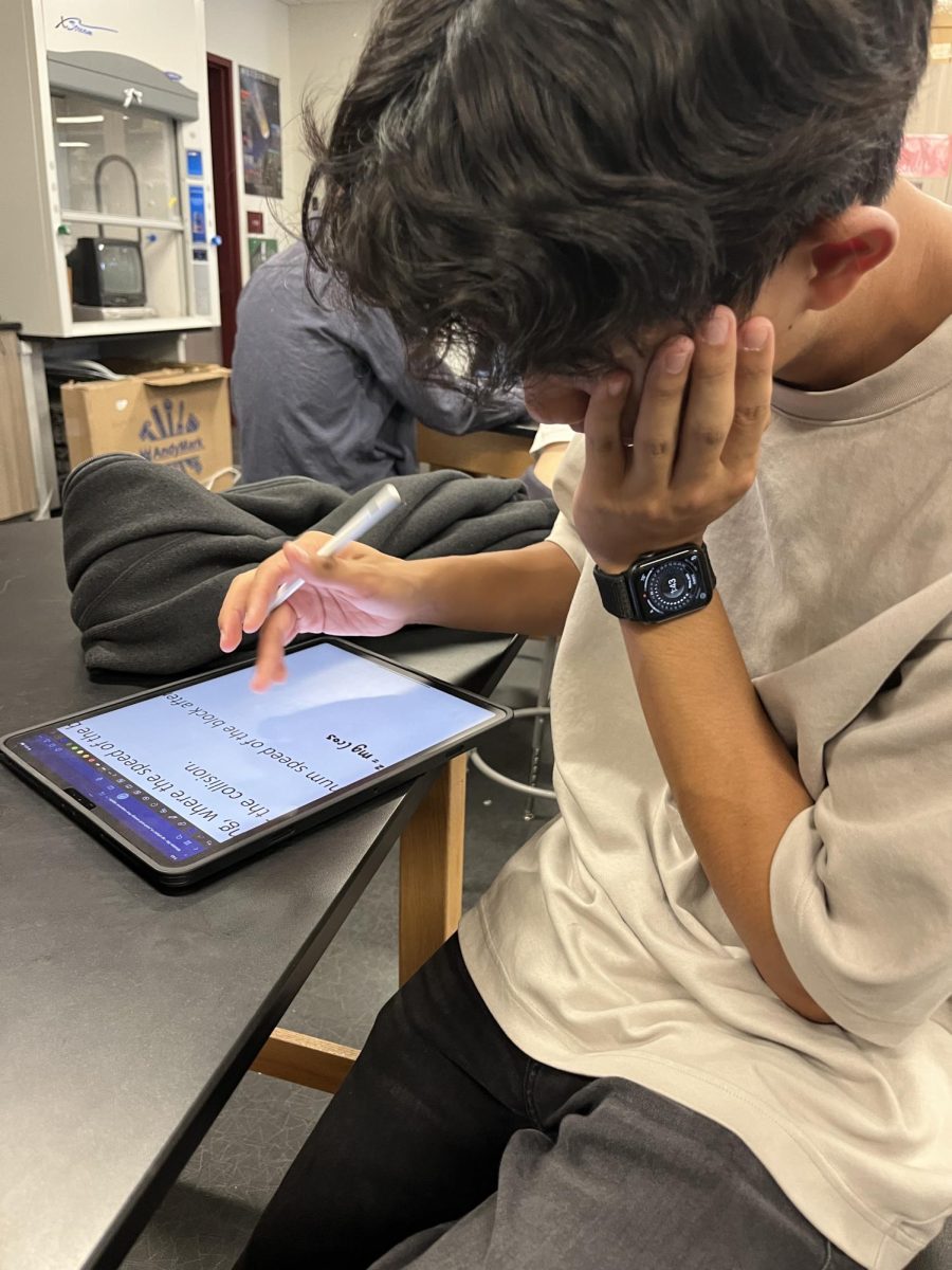 With schools becoming increasingly dependent on technology due to mass digitalization, there is a large need for better student devices. The school issued chromebooks date back to pre-Covid times and have thus started to break down. Some students have taken this issue into their own hands, bringing their own computers, iPads, and tablets to use in classes. 