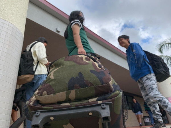 While rolling backpacks give some advantages to users, they bring a plethora of annoyances to the general population. Whether youre walking in the halls, out in the quads, or even on your way to the library, these backpacks are a safety hazard.