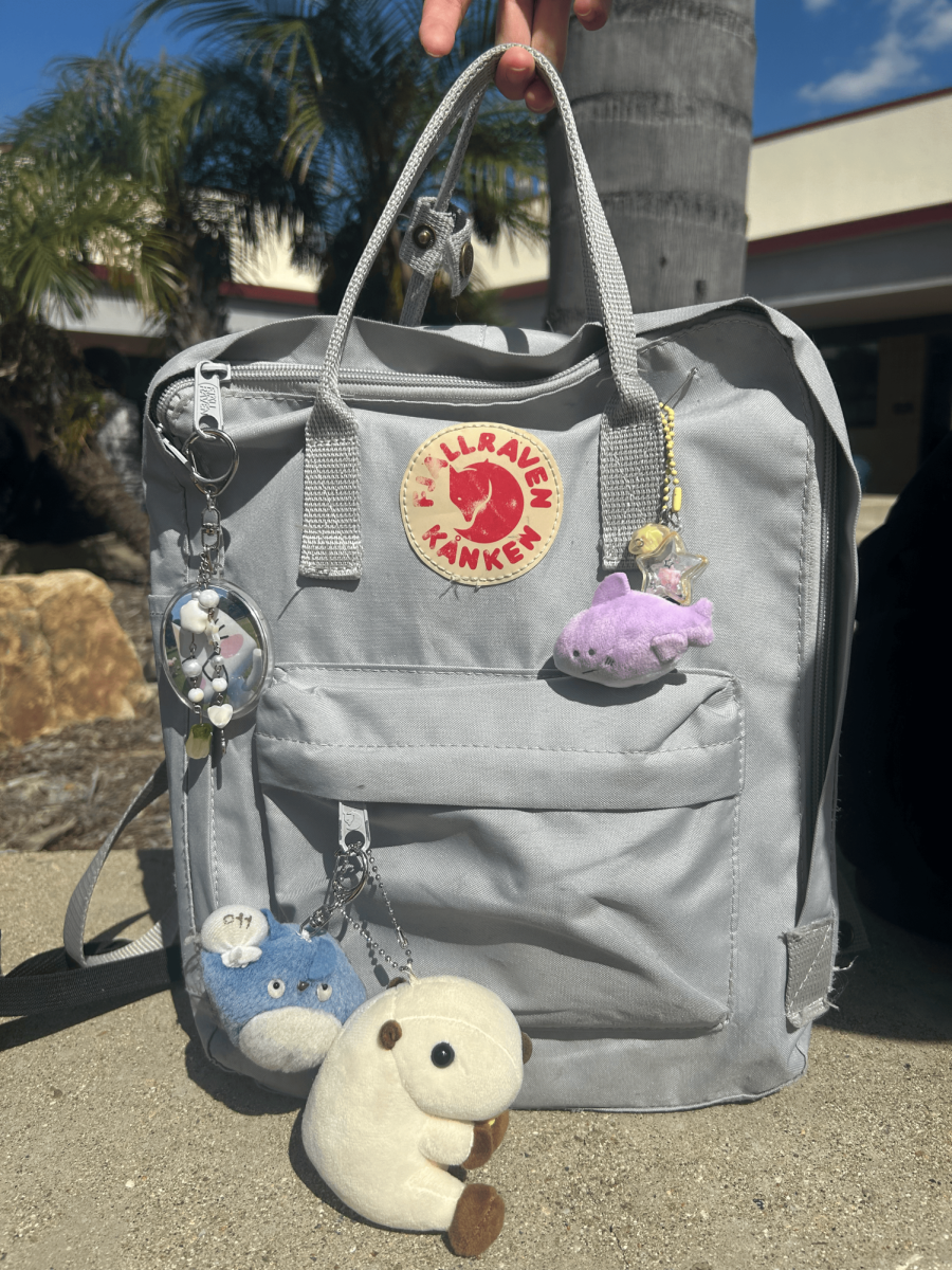 Kankens are on the more aesthetic spectrum of backpacks, and the owners often decorate them with numerous keychains. I think my backpack really represents who I am, especially with everything I put on it, Charlene Cheng (11)