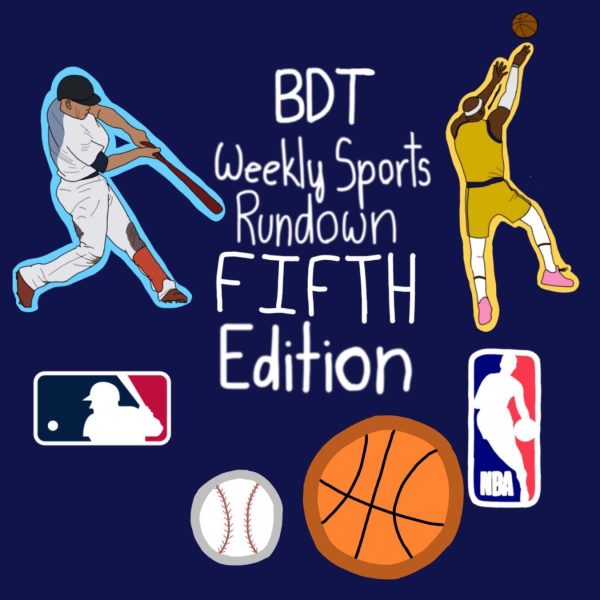 The fifth regular edition of Sports of the Week once again sees the approach of both the NBA playoffs and the start of the MLB season.