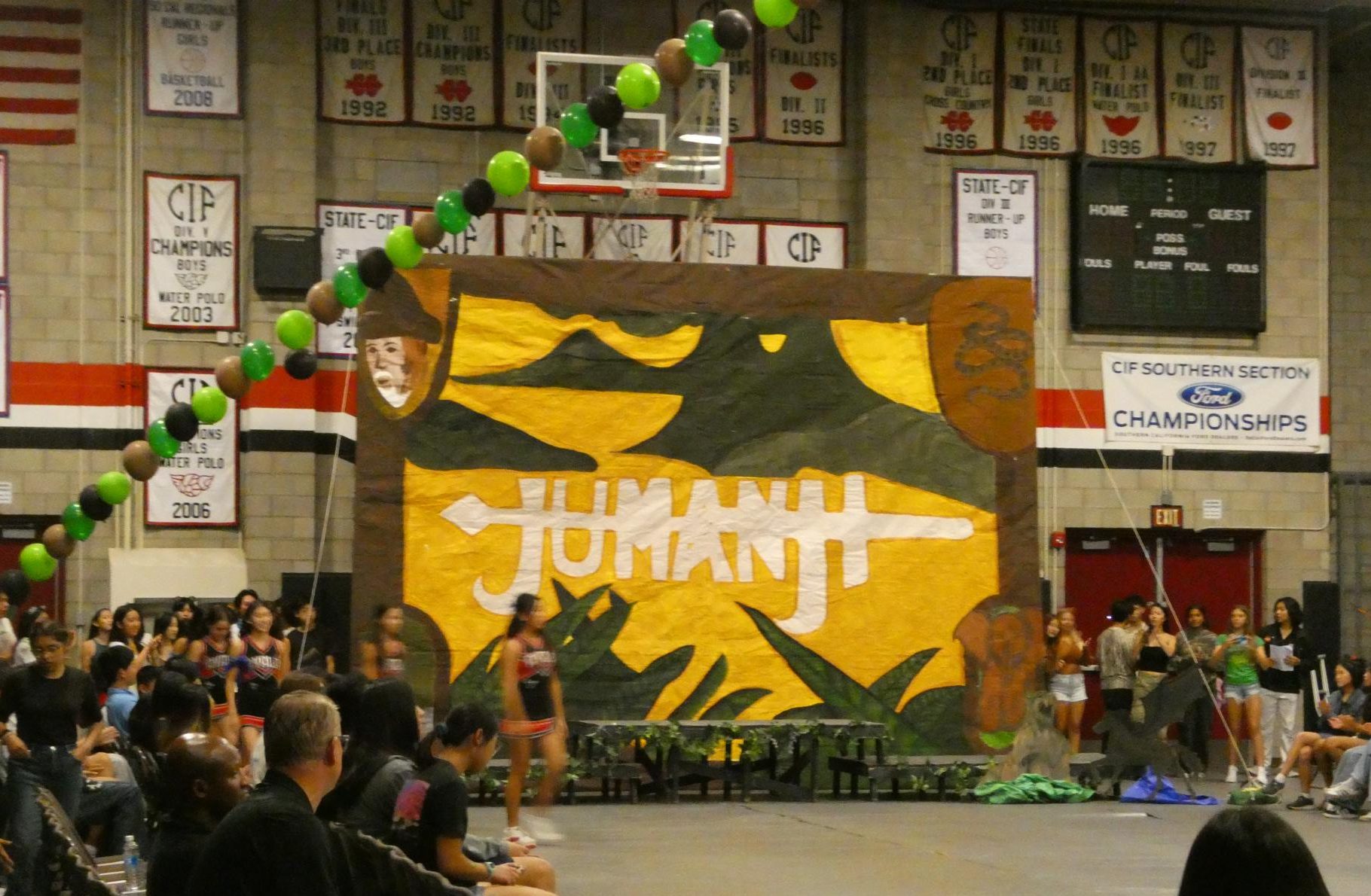 With the start of the school year, students were met with a "Jumanji" rally to raise the school spirit among grade levels. However, due to time constraints, the rally still had room for improvement as the year goes on.