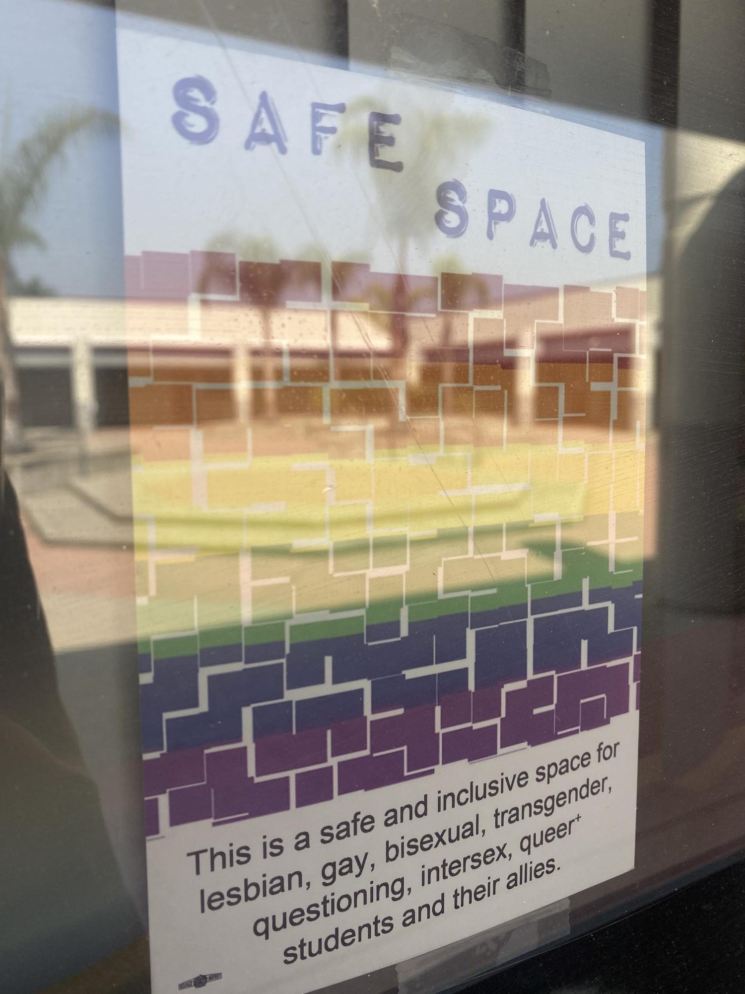 Teachers have been placing safe space posters in their classrooms to make LGBTQ+ students feel welcome on campus. However, ever since CVUSD banned all flags other than the American and California flags, administrators have been ordering teachers to take down the posters. 