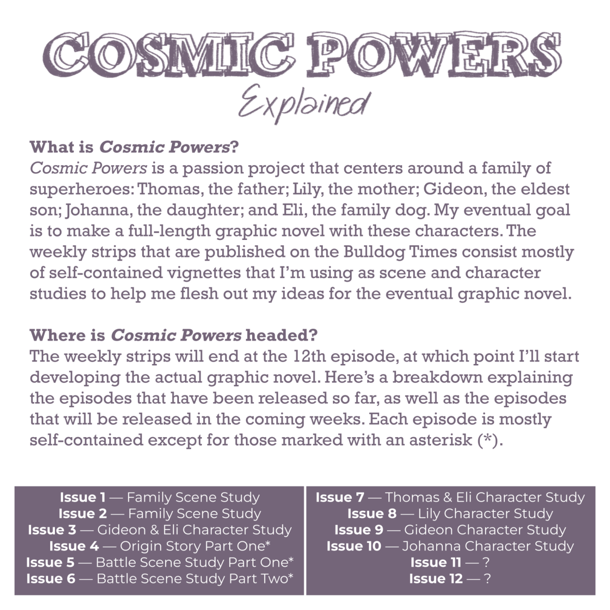 Cosmic Powers: Explained