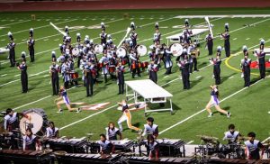 Ayala High School Band and Color Guard (BAC) placed third in their class, showing that everyone's hard work paid off while leaving room for improvement. "It was a little scary, but it felt good to show how my hard work paid off," Shiloh Amaziah (9) said. "Being on the field with all the people in the stands and the bright lights was definitely intimidating."