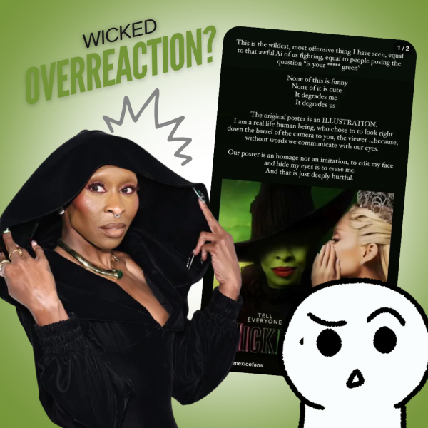 As "Wicked" gears up for its upcoming big screen release, main actress Cynthia Erivo finds herself in the middle of a controversy regarding a fan-edited poster.