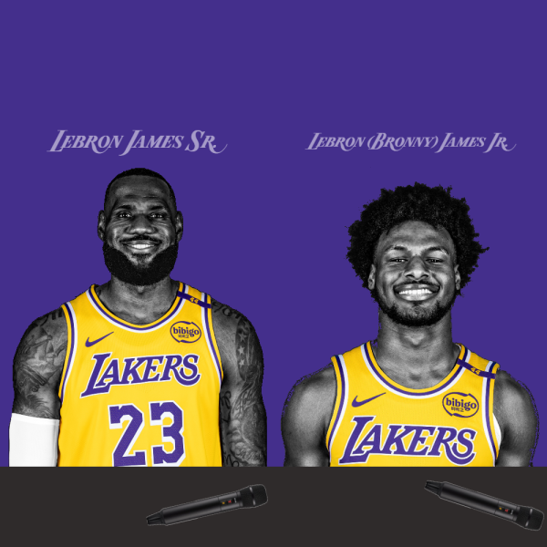 Lebron James and his son Bronny James are official players of the Los Angles Lakers. Lebron James wears number 23 while Bronny James will be wearing number 9 while the play together