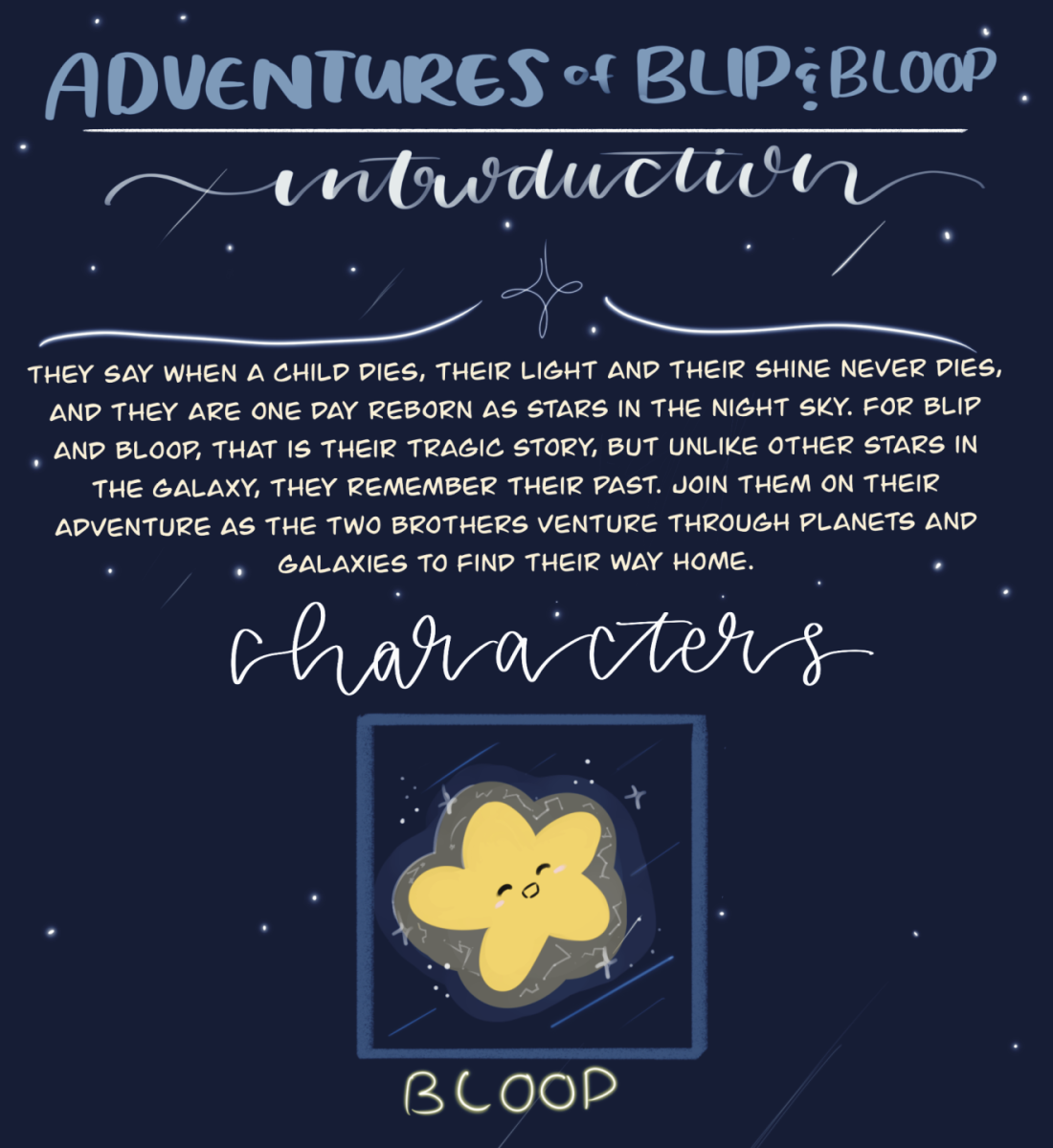 Adventures of Blip and Bloop: Introduction