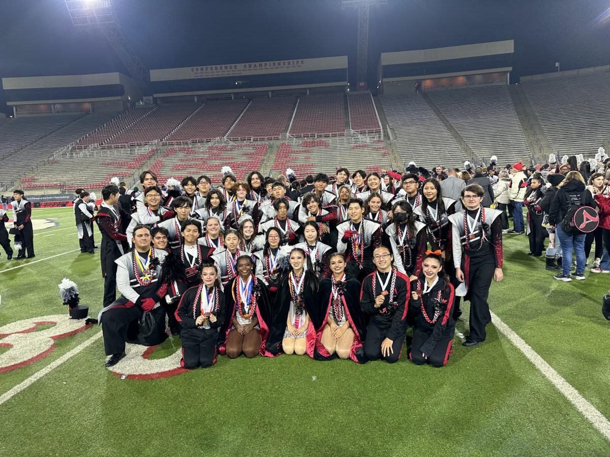 As this was the very last marching band competition for Ayala BAC's seniors, they were able to celebrate their success in placing third.