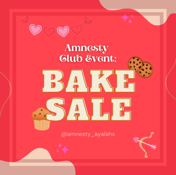 With the bake sale being held during a rainy week, the profits of this sale was lowered in comparison to Amnesty Club's previous bake sales. Despite this, Amnesty Club persevered through these hardships and organized an event that patrons were still able to enjoy. 