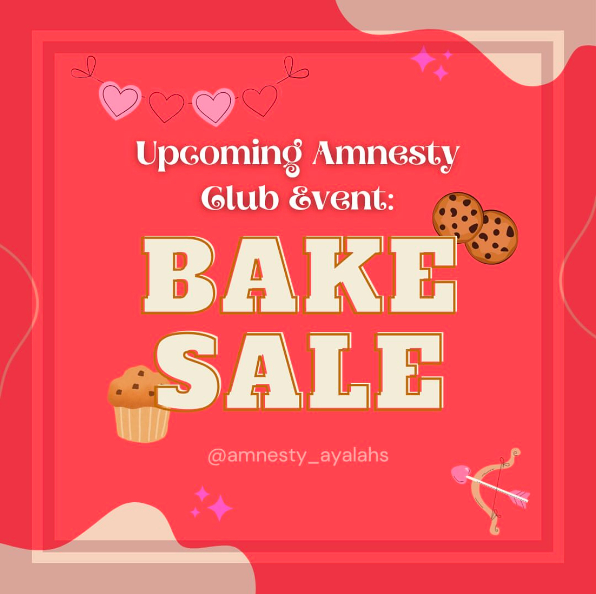 With the bake sale being held during a rainy week, the profits of this sale was lowered in comparison to Amnesty Club's previous bake sales. Despite this, Amnesty Club persevered through these hardships and organized an event that patrons were still able to enjoy. 