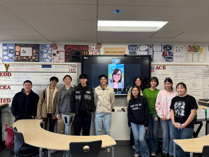 The Women in STEM club invite guest speaker Vy Dong via Zoom to talk about her experience in the field of chemistry. 