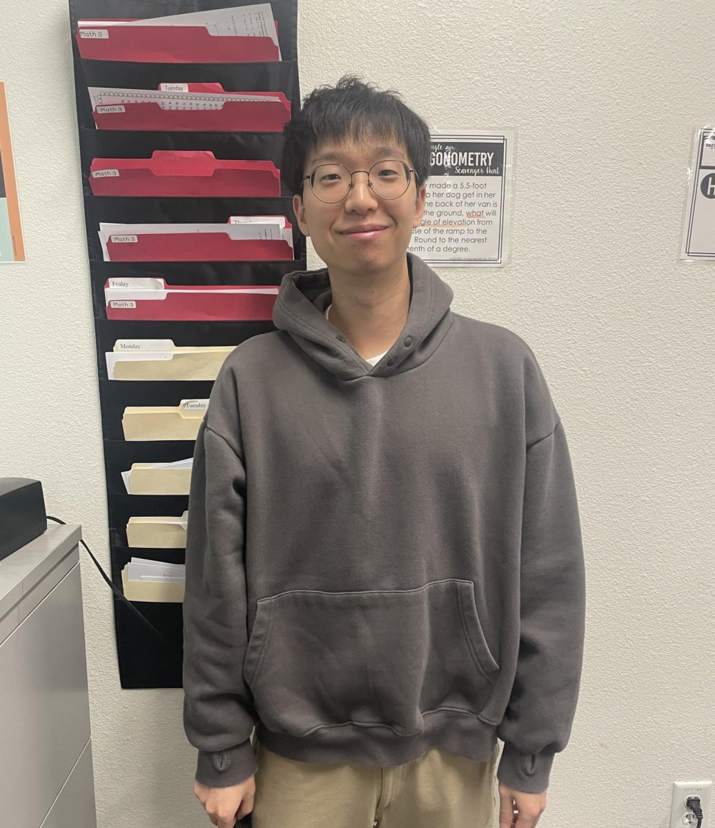 Mr. Cory Kim is the long term substitute for Mrs. Natalie Santana's Integrated Math 3 classes. He strives to bring a positive and safe learning environment to all students. 