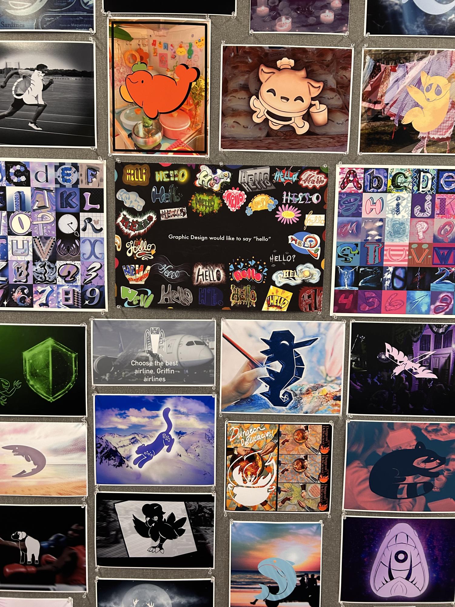 Digital Art Wall