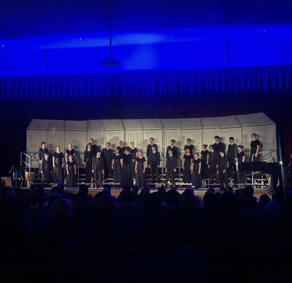 Ayala Choir sings together for the last time this school year before the seniors graduate. 