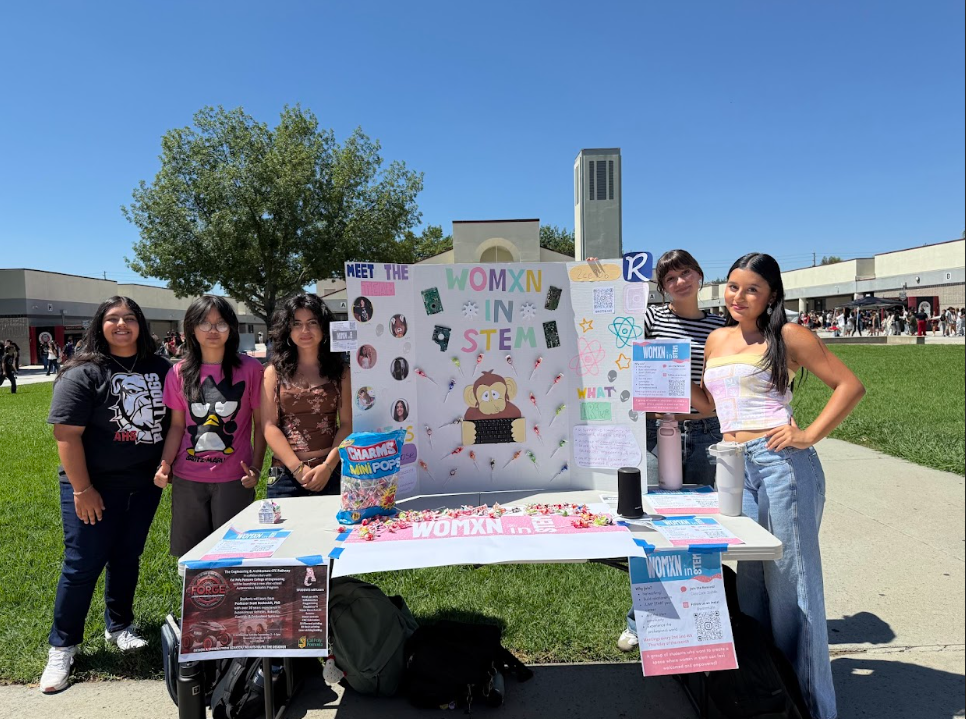 Womxn in STEM is a female-led club that works to bring confidence to all students who wish to pursue a STEM career in the future. 