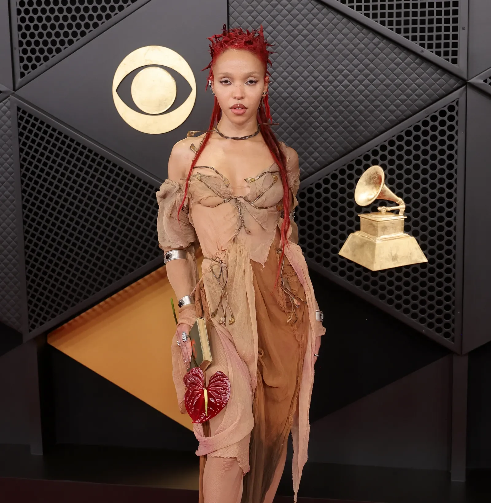 FKA Twigs looking as stunning as ever in Paola Carzona