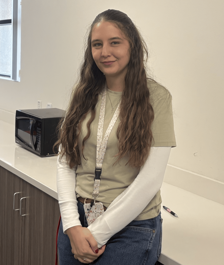 Ashley Garcia is the current long-term substitute teacher for 10th grade English teacher, Elaine Maxwell.