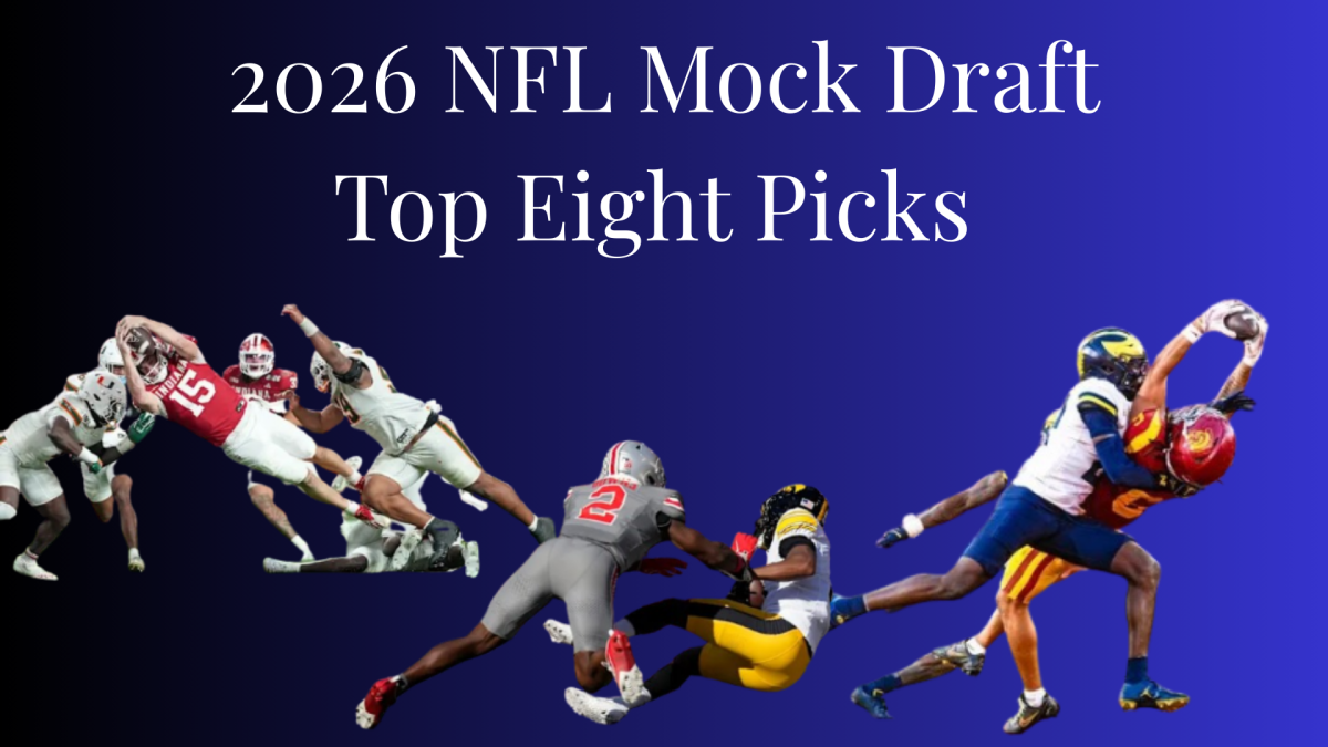 From left, notable players such as Fernando Mendoza, Caleb Downs, and Makai Lemon look to hear their name called early on Draft Night.