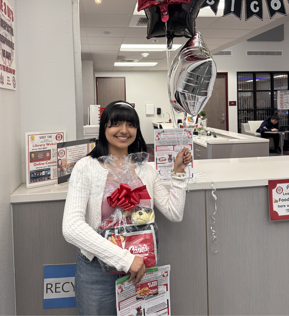 Sophia Grace Rivera (9) was the Grand Prize winner of the Read Across America Read-a-thon event.