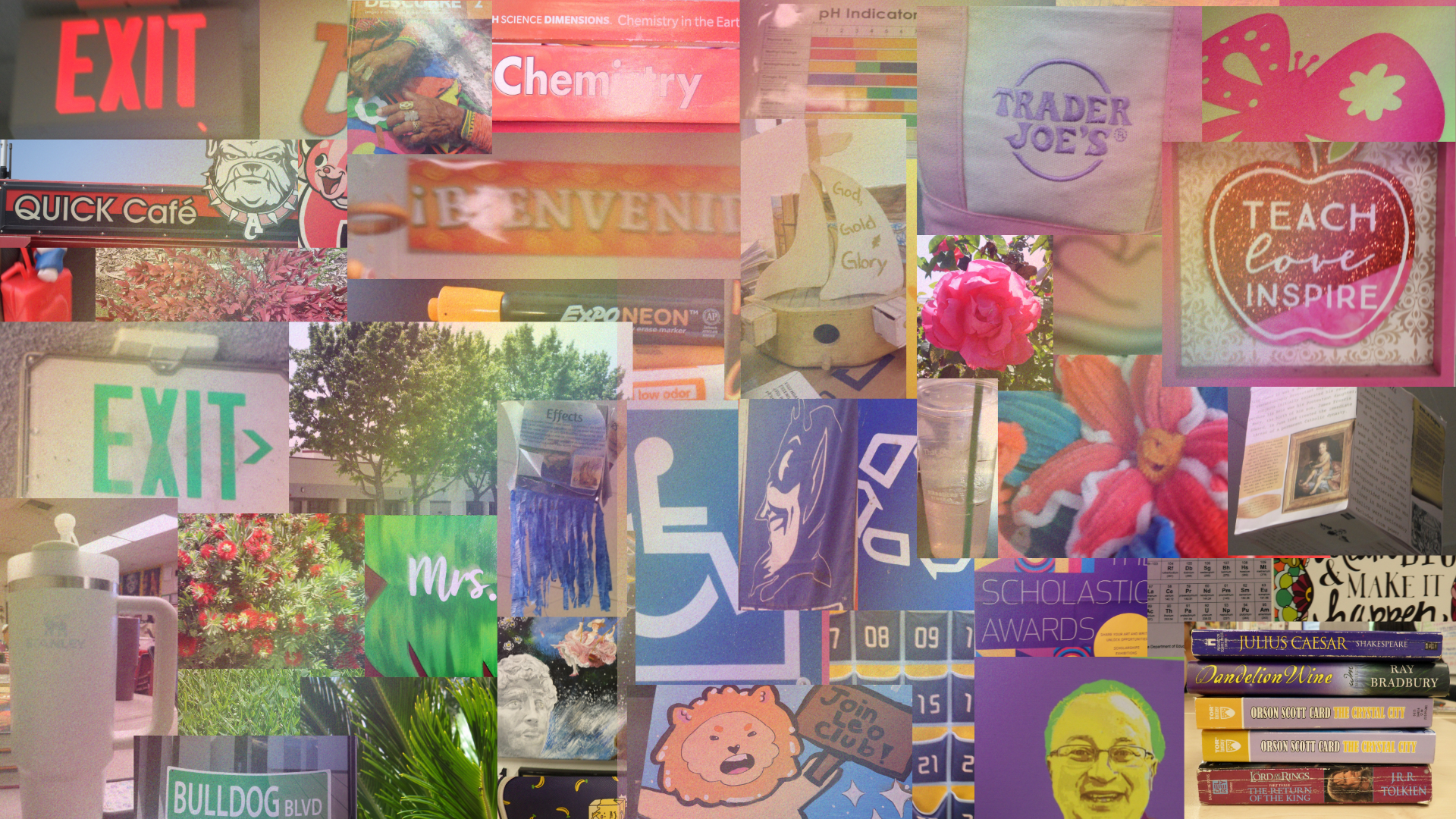 Colors are abundant in every inch of campus, if only students are observant enough to seek them out.