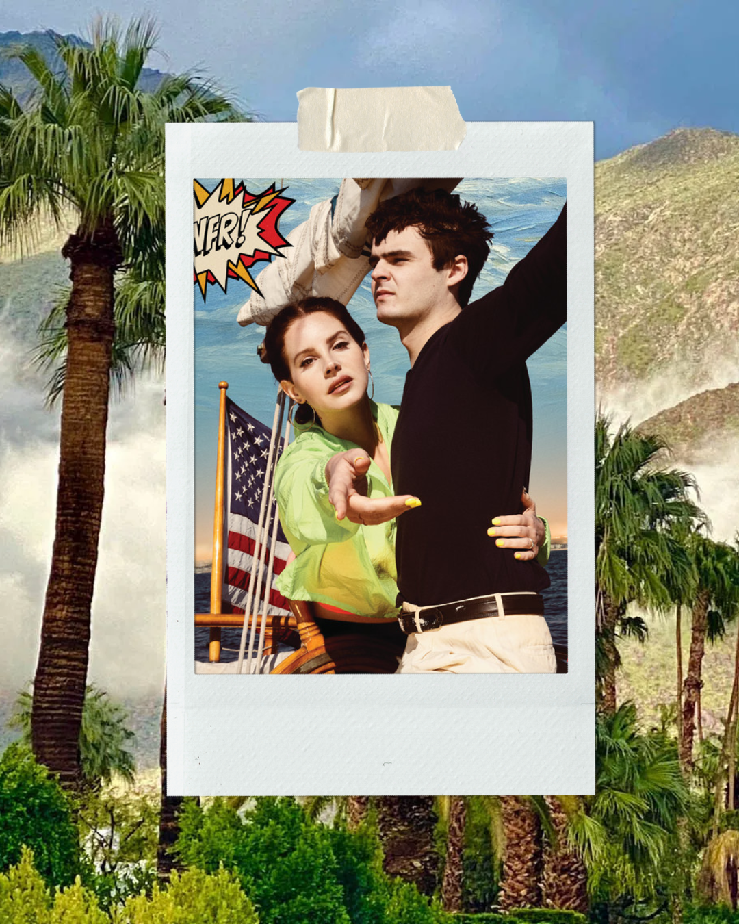 Lana Del Rey’s “California” is about wanting a loved one to come back and visit.