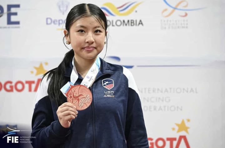 After fencing for several years, the lessons and experiences gained have shaped Ivy Zheng into the well-rounded student athlete she is today.