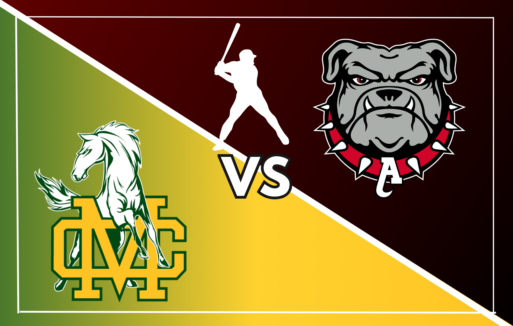 The Bulldogs defeated the Mira Costa High Mustangs 8-3 to boost their winning streak to 10 games. 