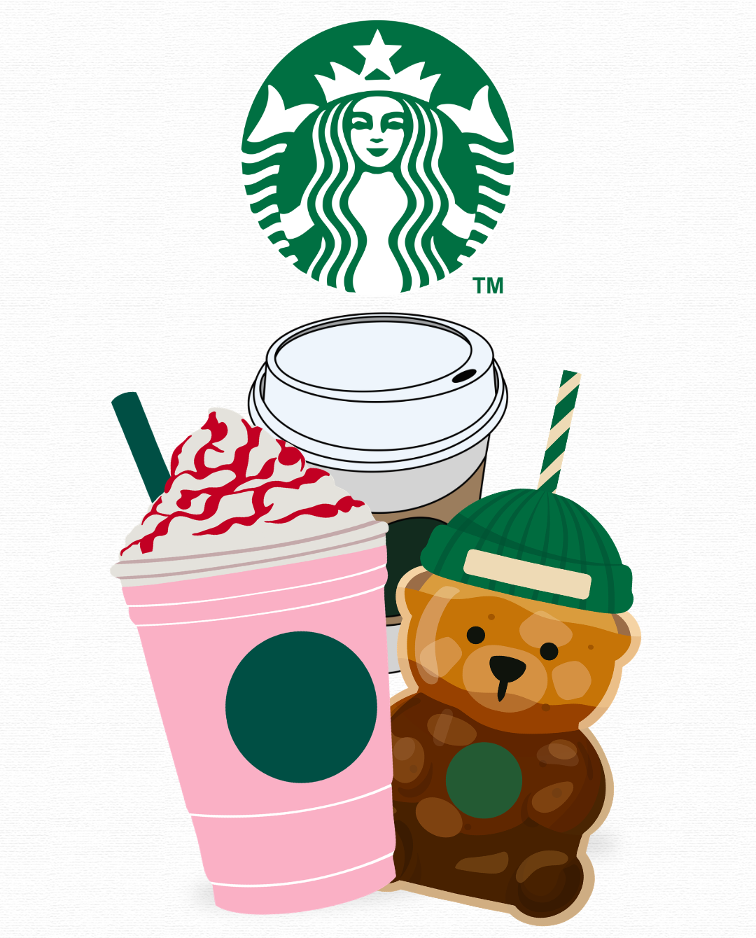 Starbucks is a major brand that specializes in coffee. Many coffee-lovers often frequent to come up with their favorite drinks, work in a cozy environment, or hang out with their friends.